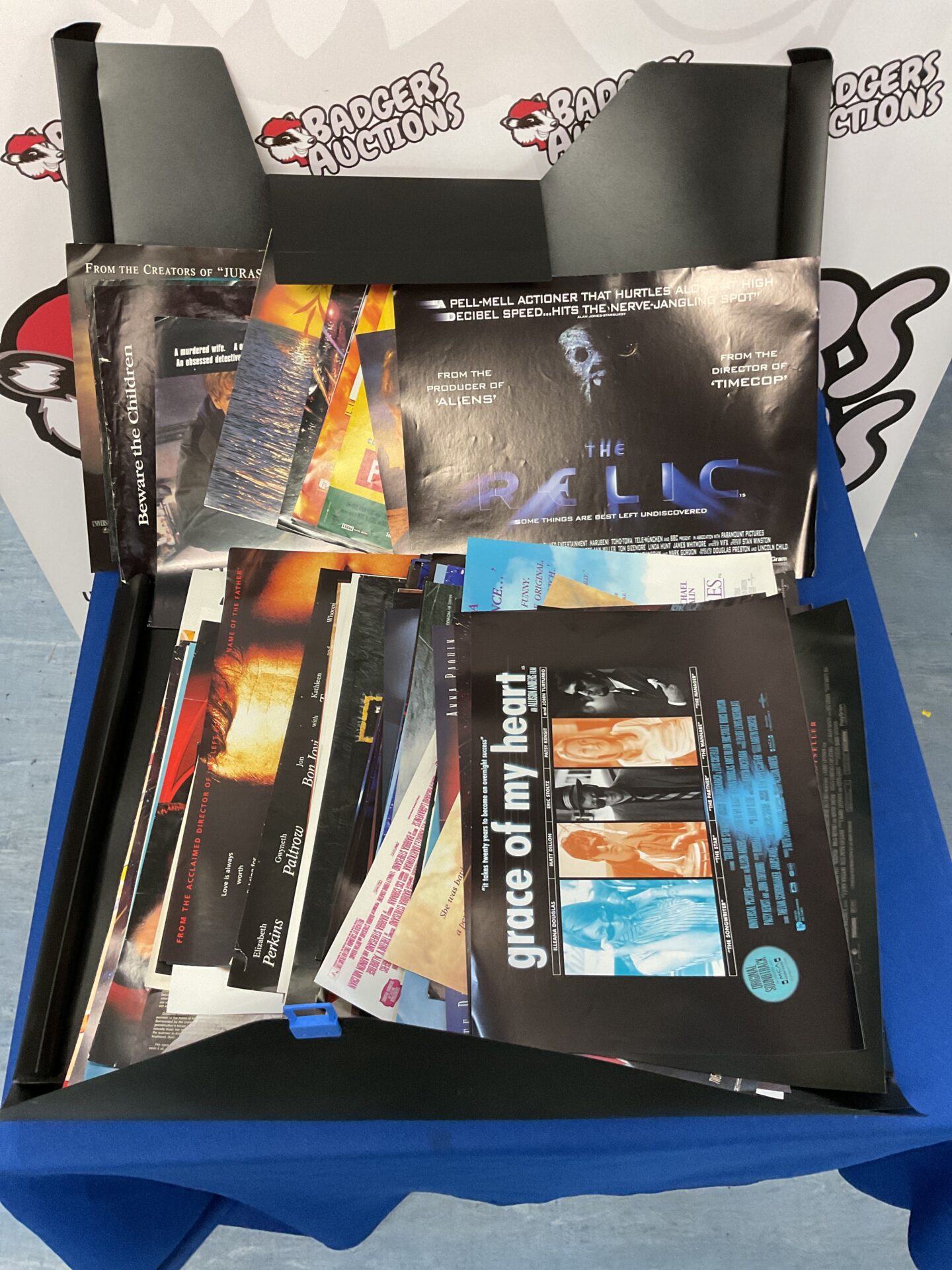 753 Large collection of approx 90 cinema lobby posters