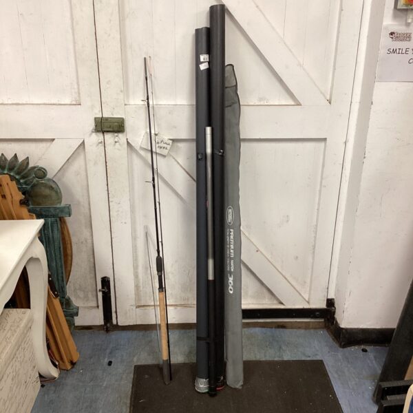 Used Koram 13ft feeder fishing rod for sale.