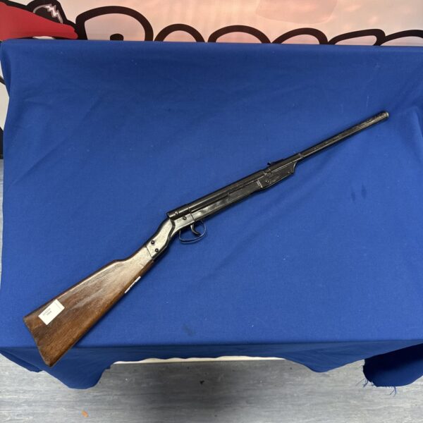 Vintage Diana Model 15 pellet gun with wooden stock.