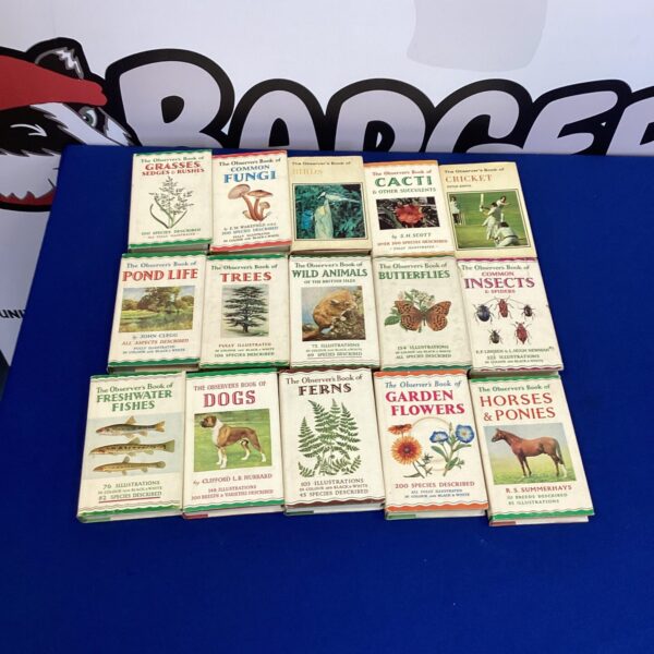 Collection of The Observers Illustrated books