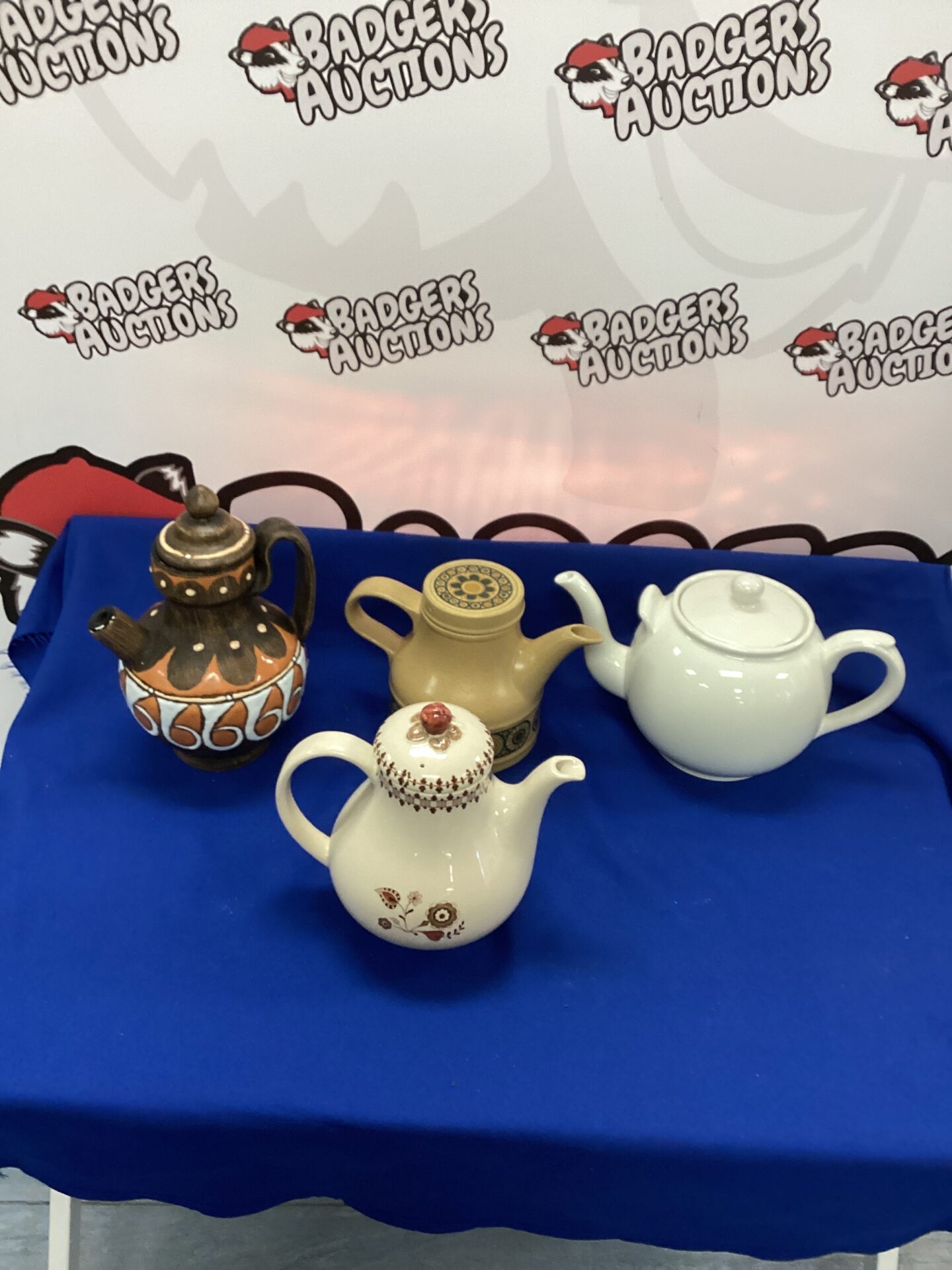 378 Four Tea Pots inc Johnson Bros