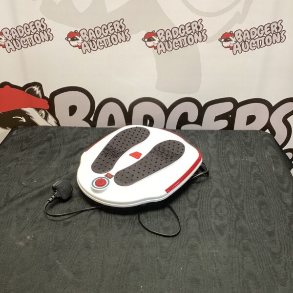 Vibrating and warming foot massager for home relaxation and therapy.