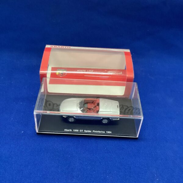 Miniax diecast model of the Abarth 1000 GT Spider Pininfarina 1964
