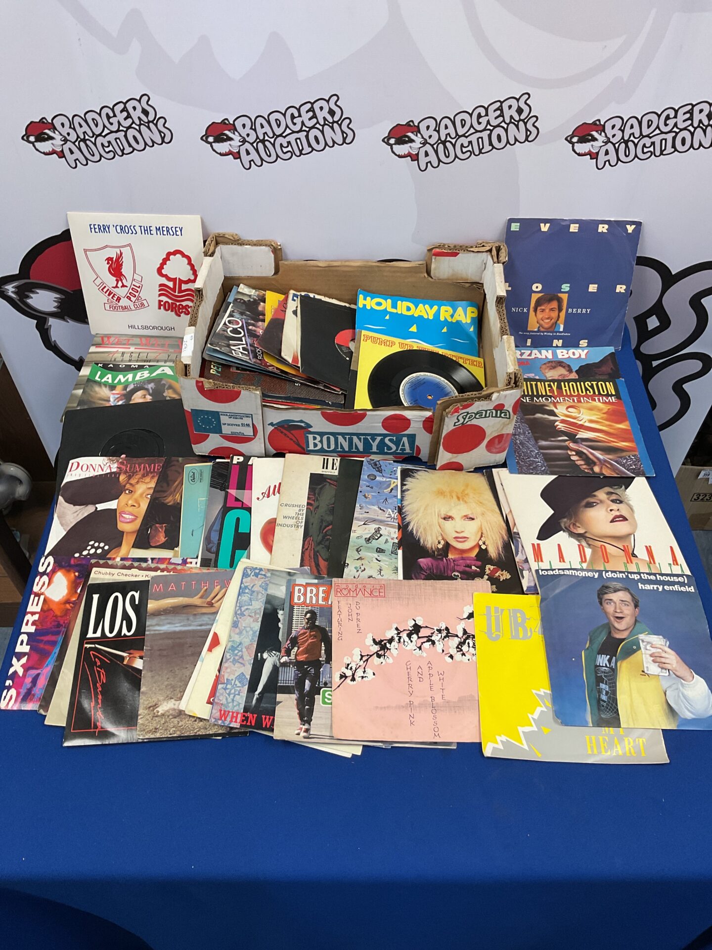 179 Collection of 7” single vinyl records