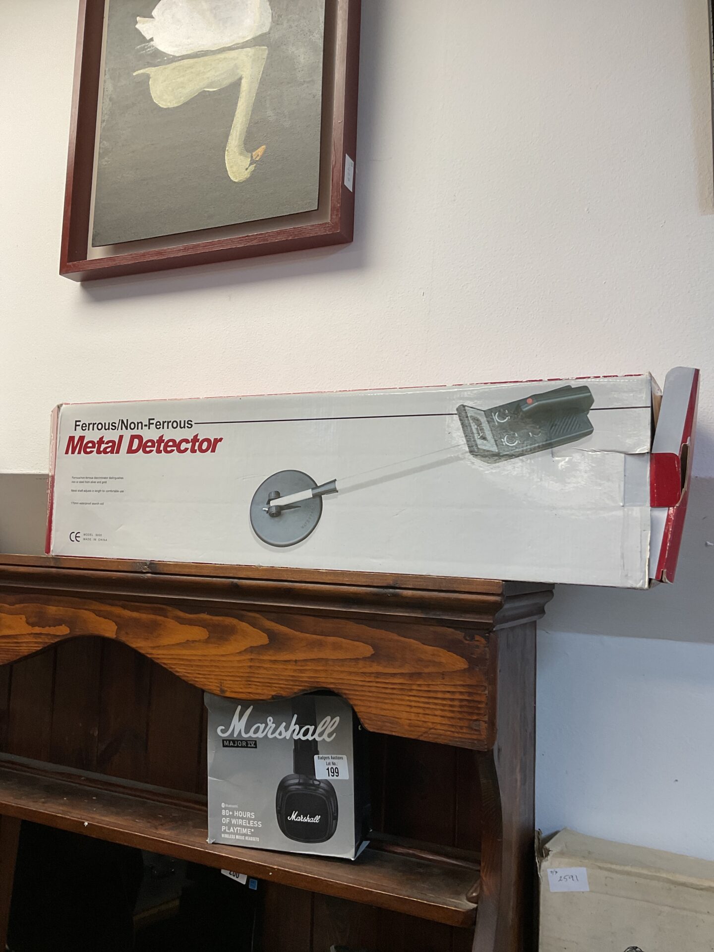 197 Ferrous non ferrous metal detector