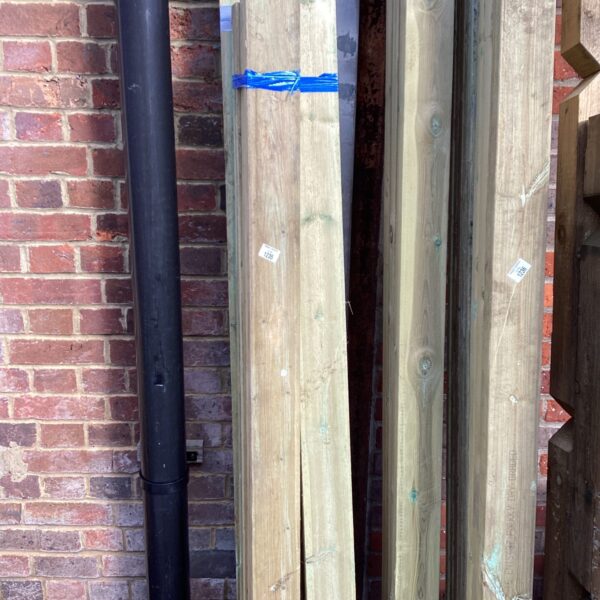 Three bundles of 6’6” timber for garden and DIY projects.
