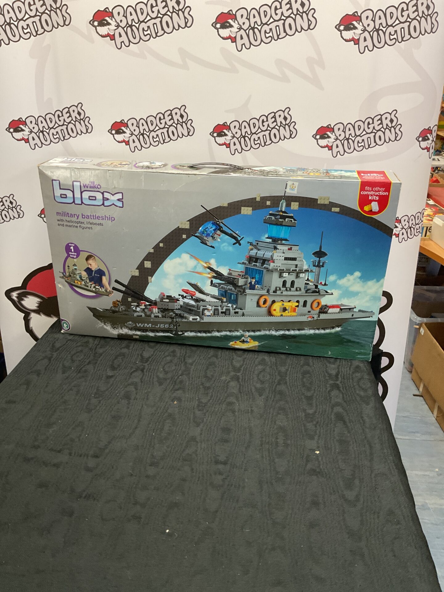 470 Large wilko blox military battleship set