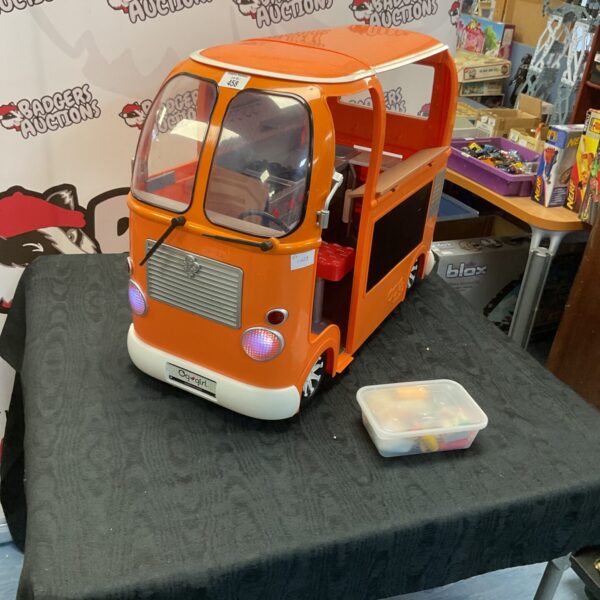 Orange Our Generation food truck with lights and sound.