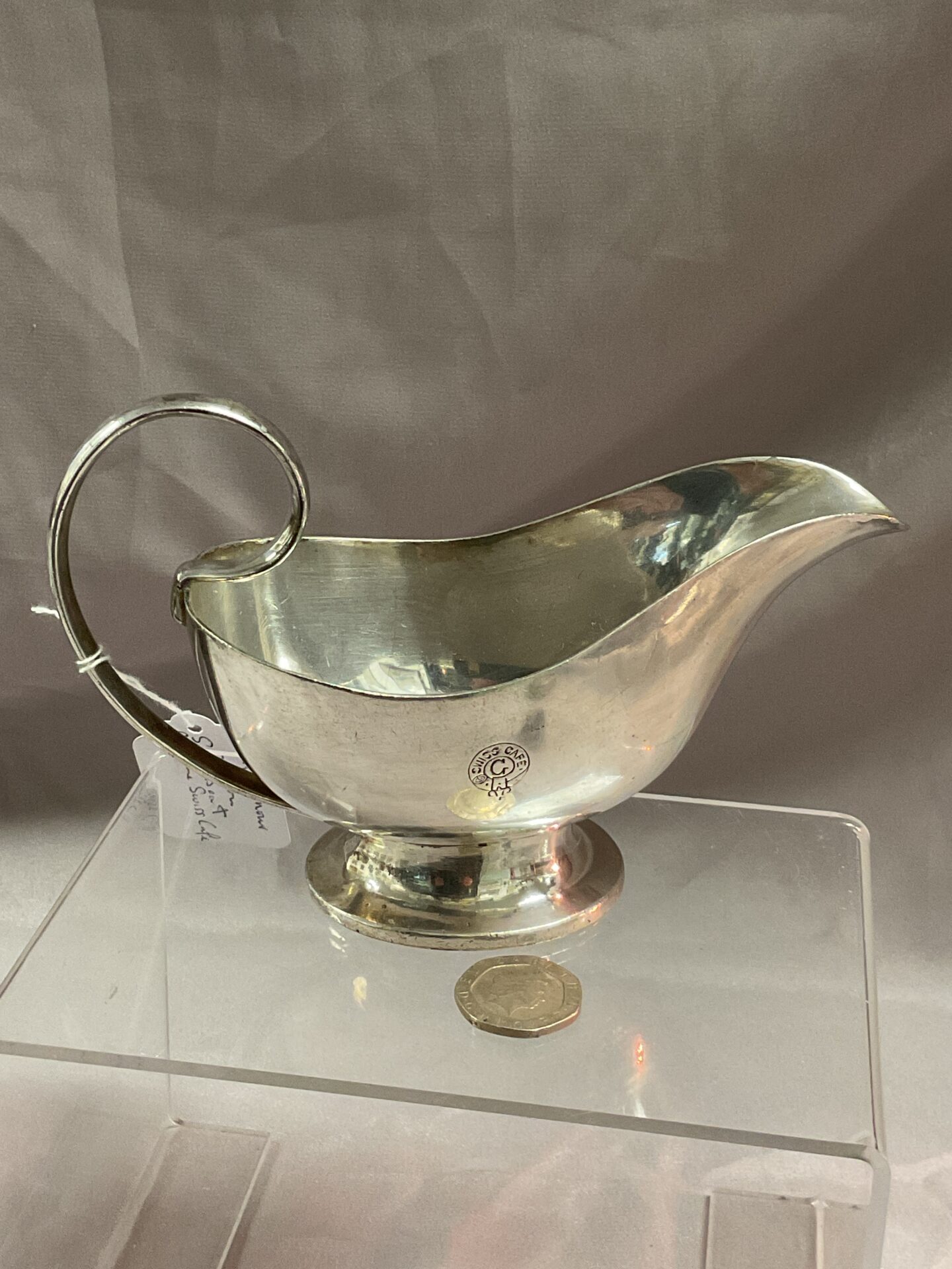 970 George Honour london sauce boat from swiss cafe