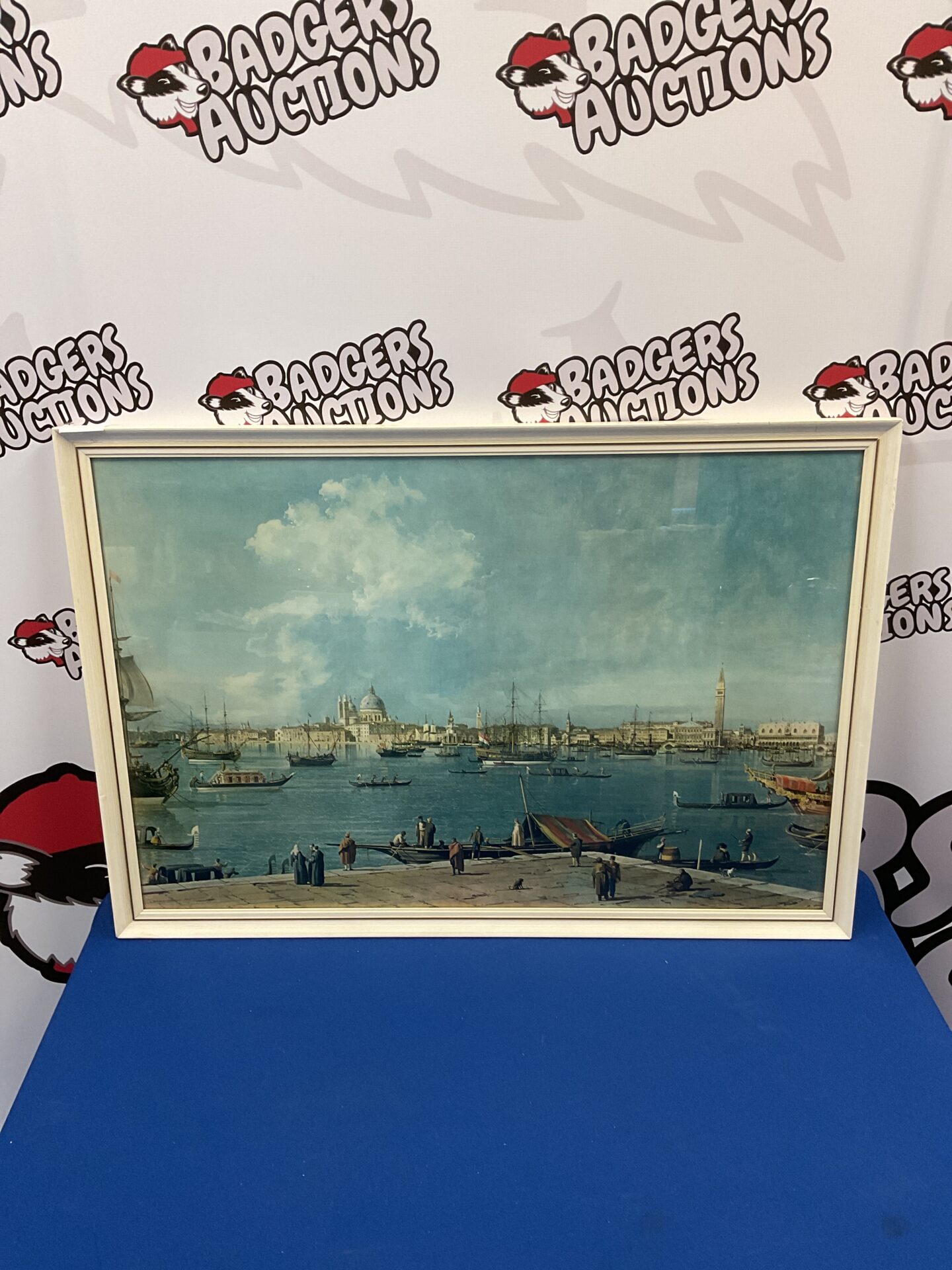 772 Canaletto framed print of the bacino di s marco giorgio maggiore