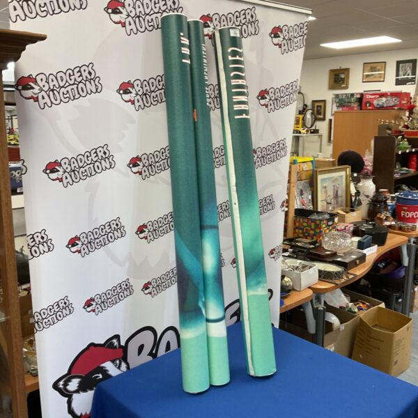 Rolled vintage movie lobby posters for collectors.