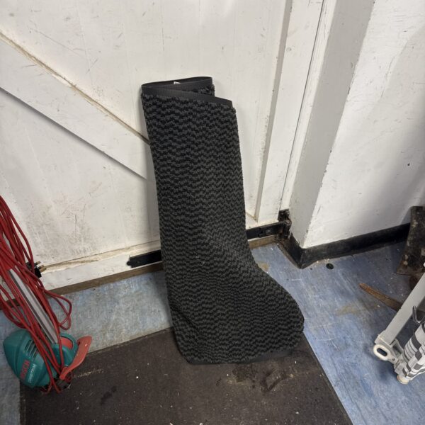 Durable commercial floor runner mat for high traffic areas.