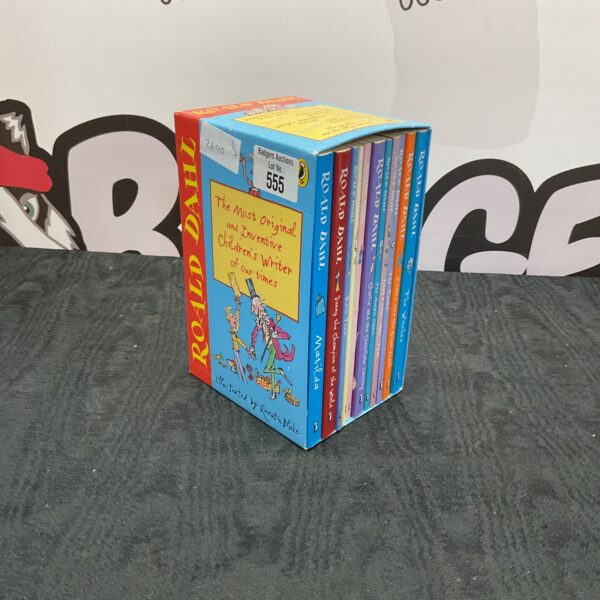 Vintage Roald Dahl Puffin books collection for collectors.