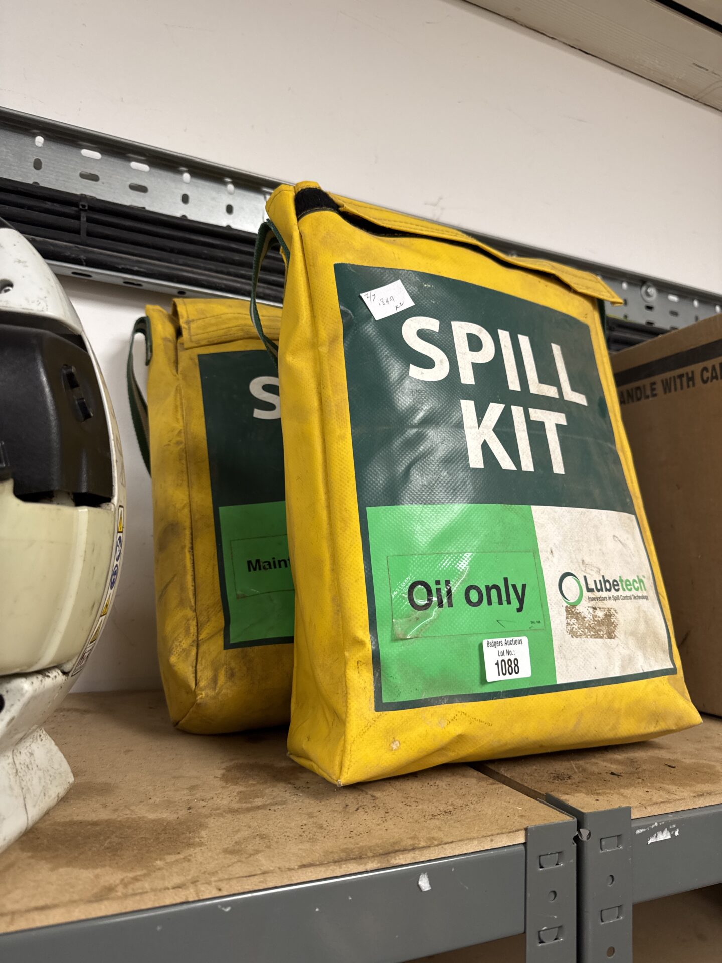 1060 Two lubetech oil spill kits