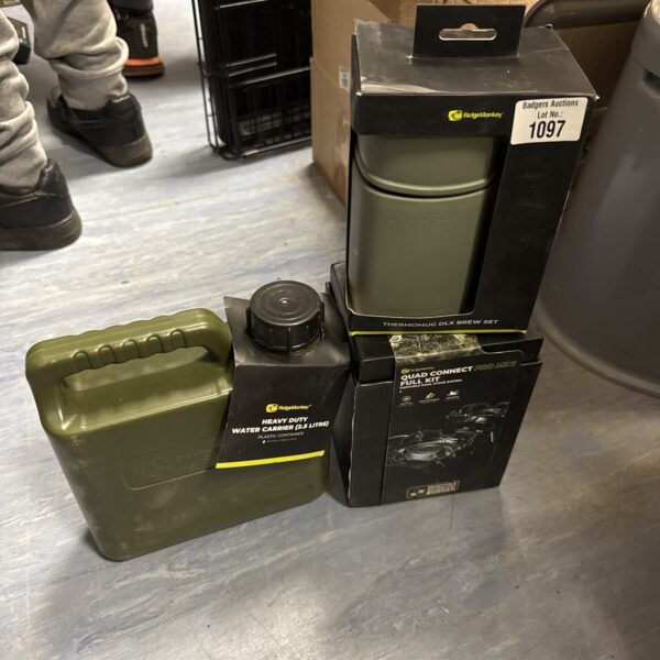 New Ridgemonkey water carrier for camping and outdoor use.