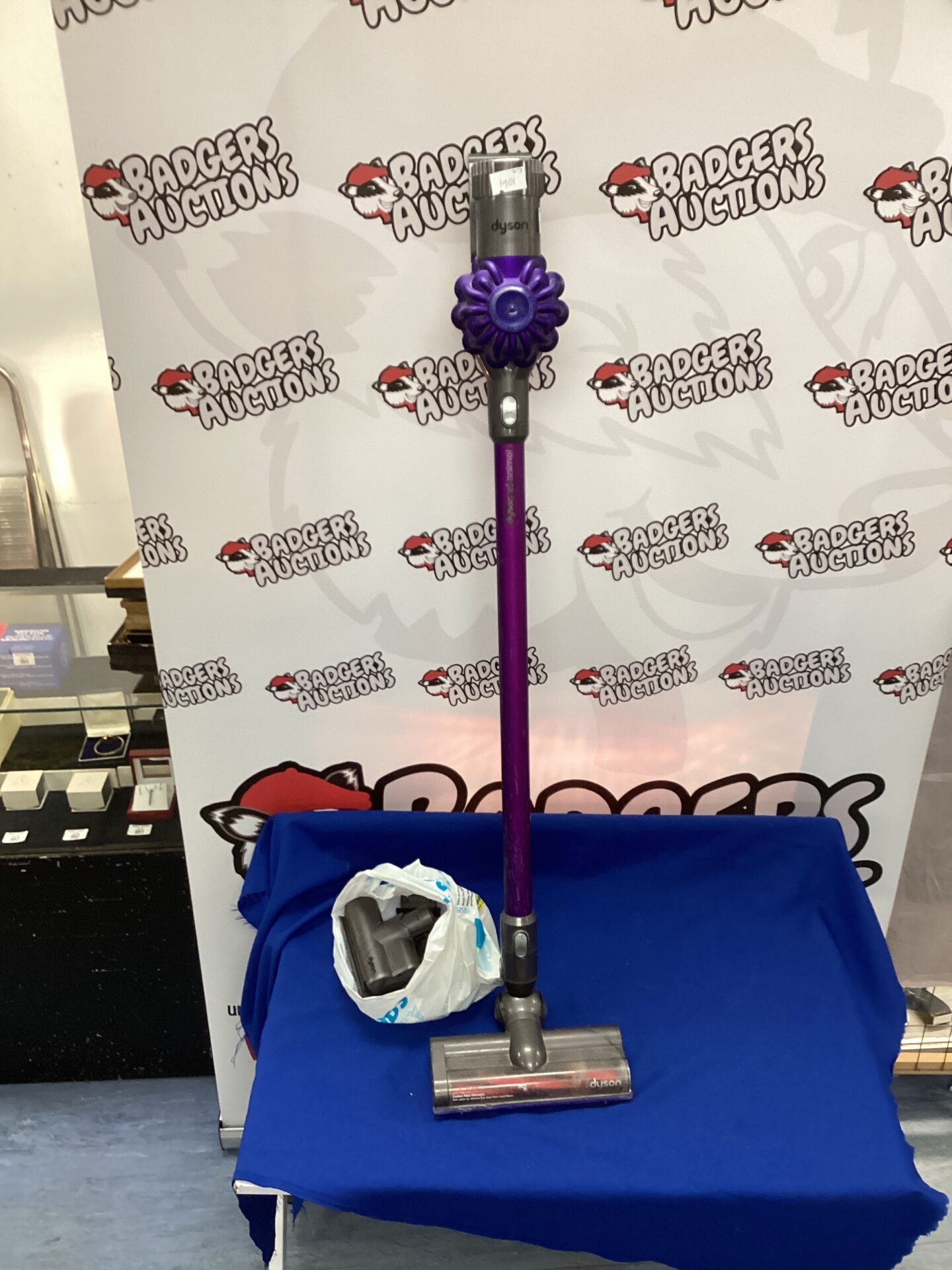 1071 Dyson Vacuum Cleaner with Charger and Accessories