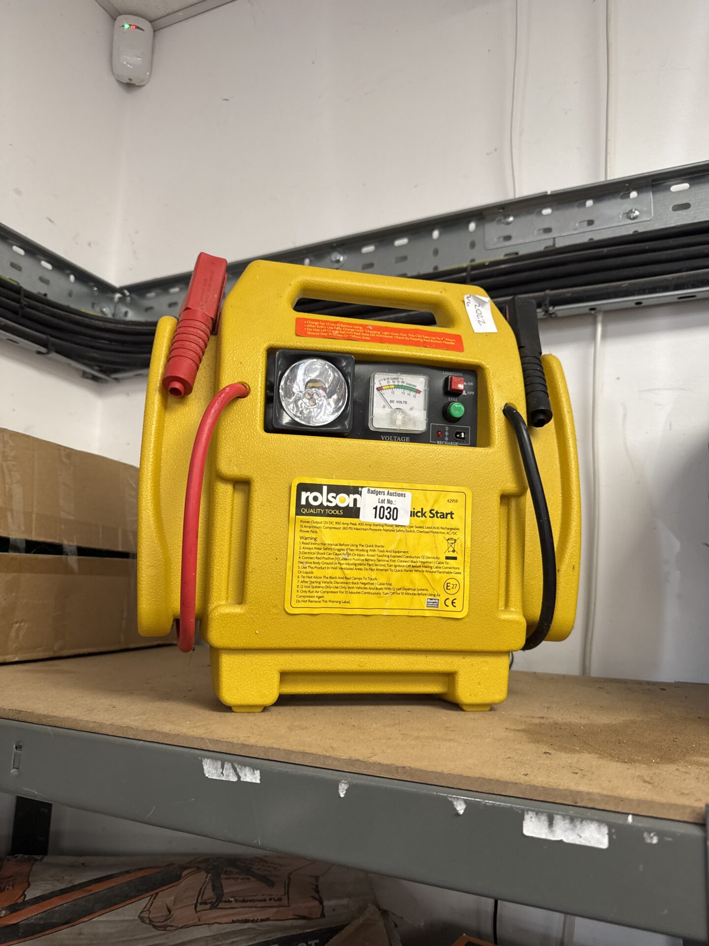 1030 Rolson quick start battery pack body only – untested