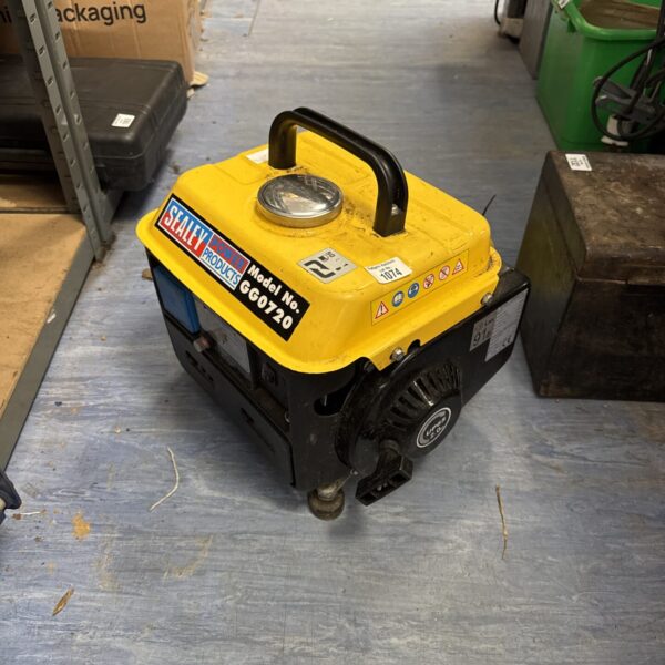Sealey GG0720 petrol generator for sale, portable power supply.