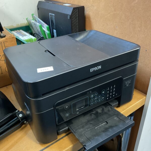 Epson Workforce WF-2835 wireless all-in-one printer in used condition.