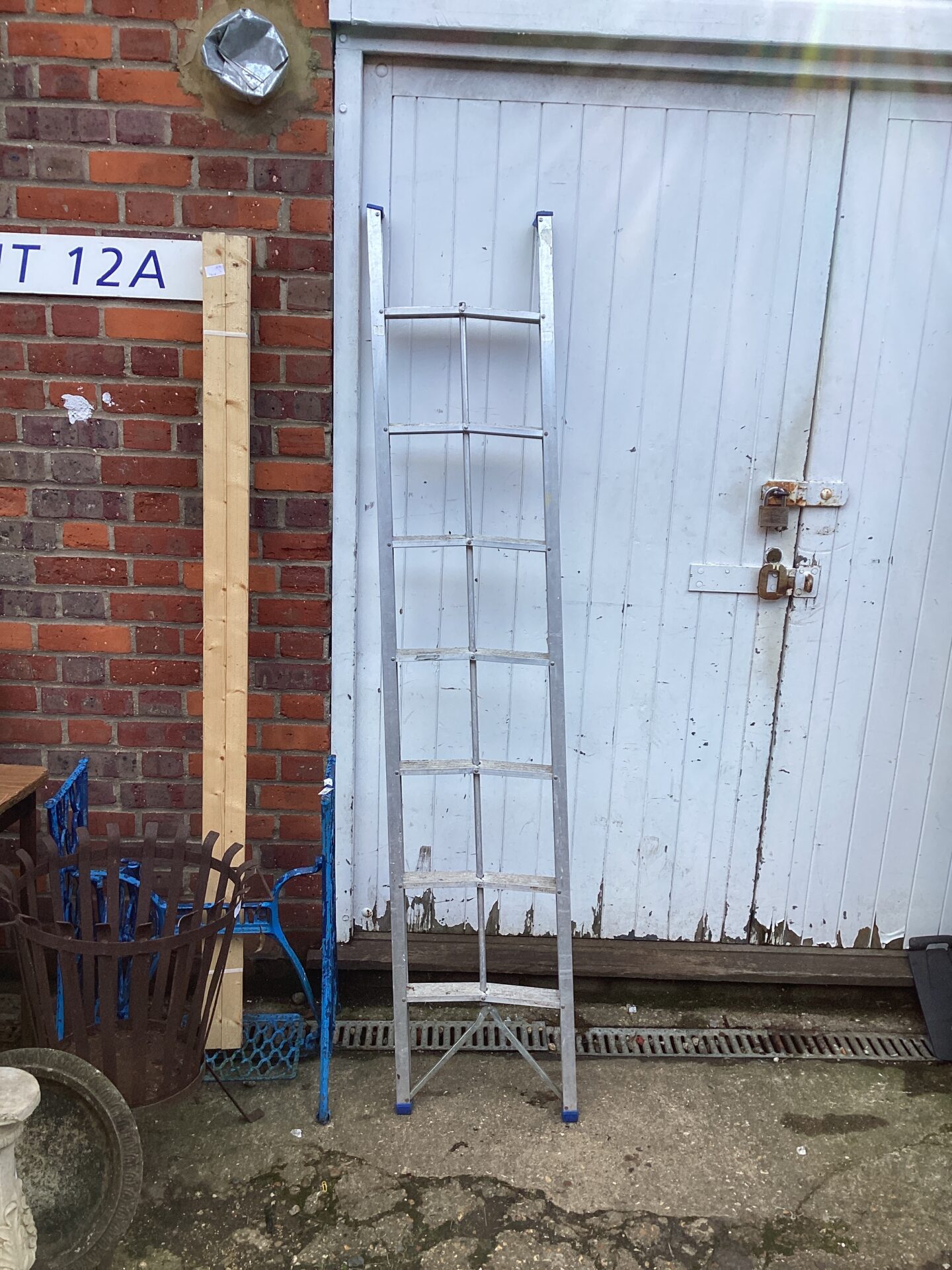 1212 Plistar 6’ Folding aluminium Ladder