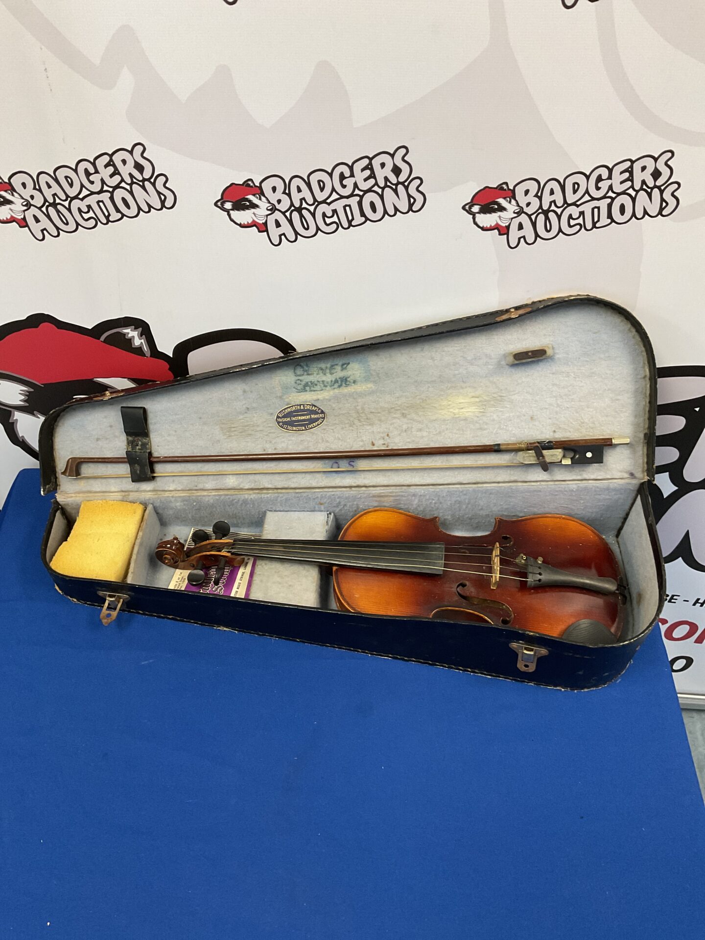 796 Rushworth & dreaper childs violin in case