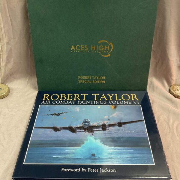 Robert Taylor Air Combat Paintings Volume VI book cover.