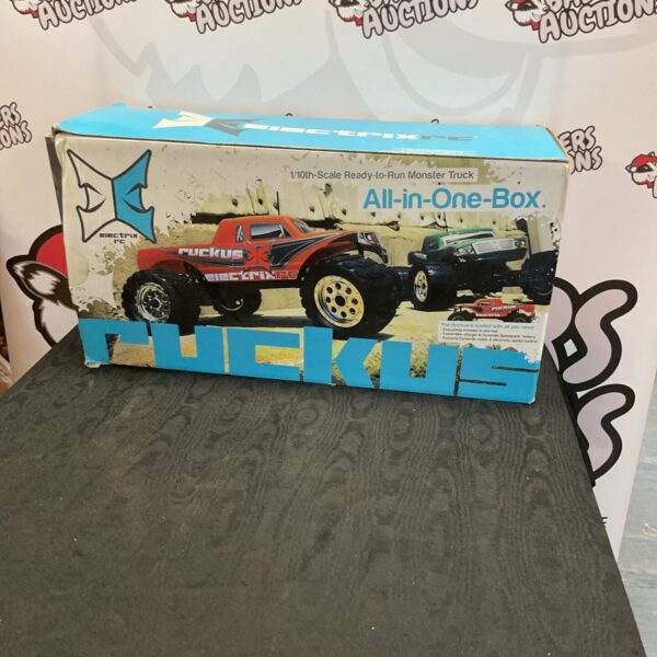 Xelectric RC monster truck box, vintage radio control truck