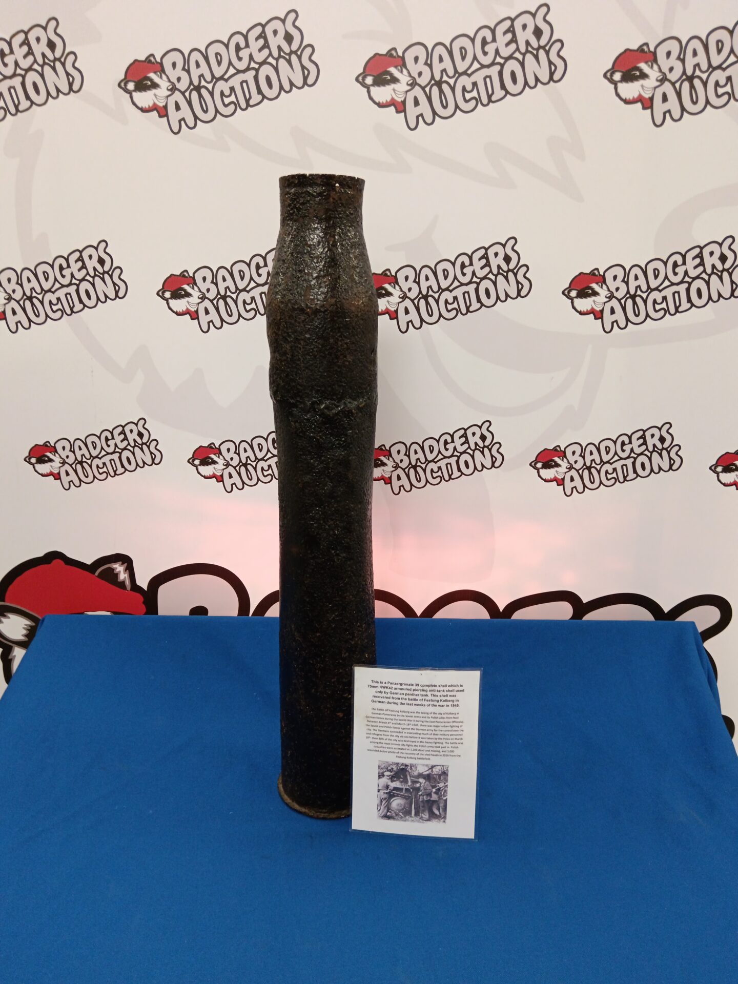 029 Ww2 German panzergranate 39 75mm kwk42 tank canon shell