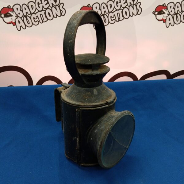Vintage LNER railway lantern, a classic British railway collectable.