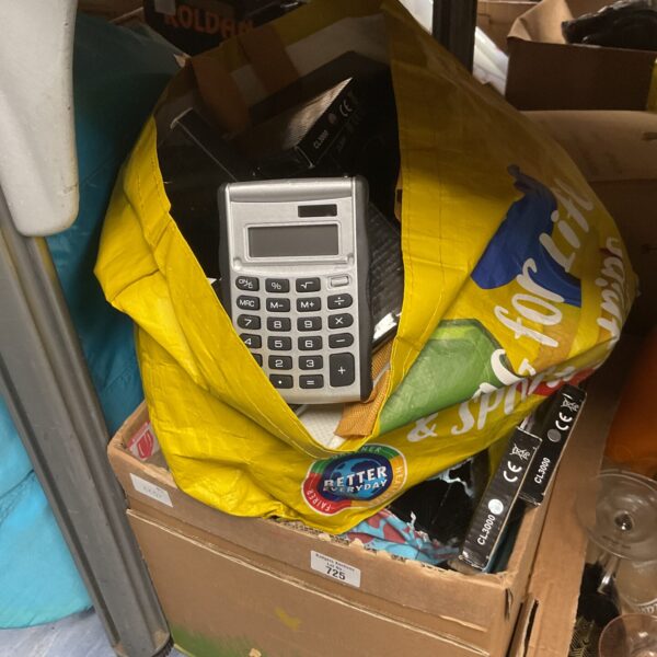 Two bags of CL800 solar powered calculators for office use.