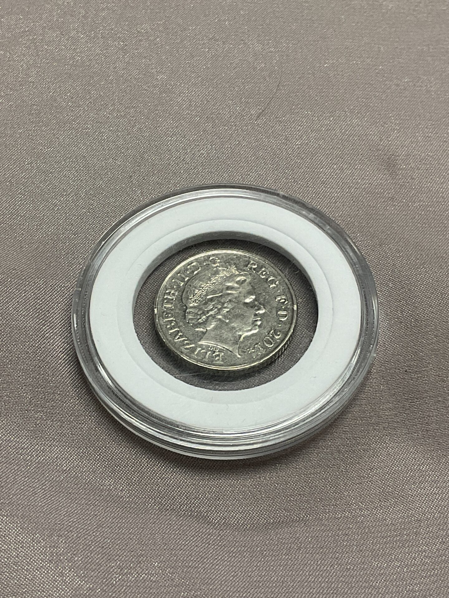 917 rare misprinted 2014 double headed 10p coin