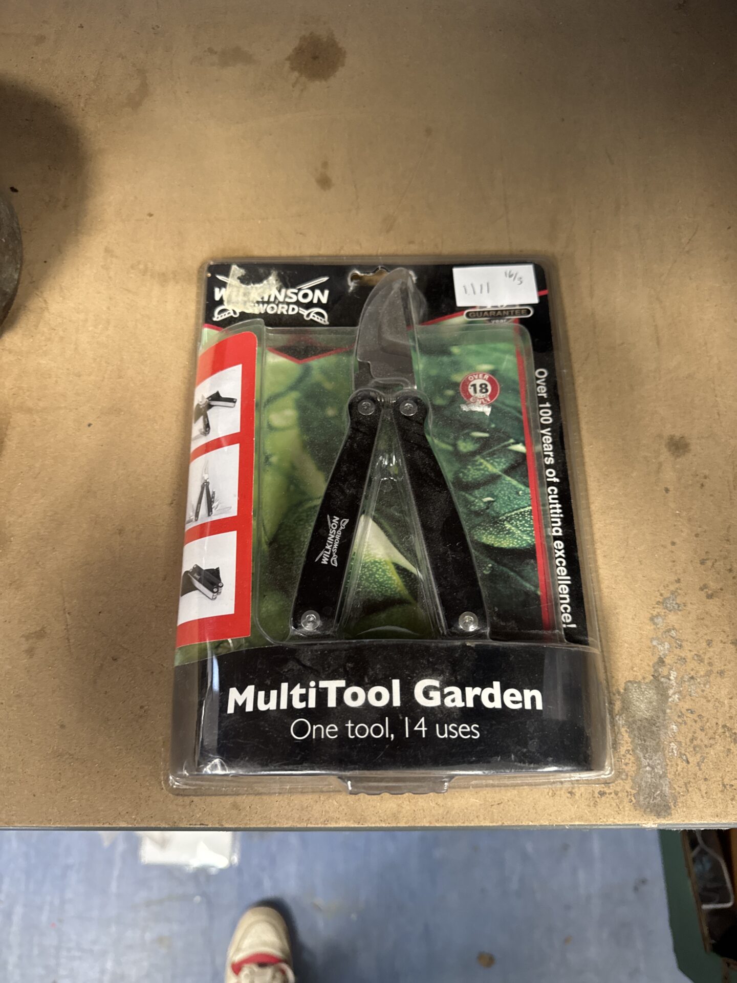 887 Wilkinson sword gardeners multi tool – new