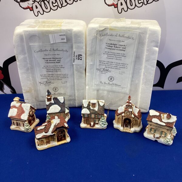 M.I. Hummel Bavarian Village ornament with Certificate of Authenticity.