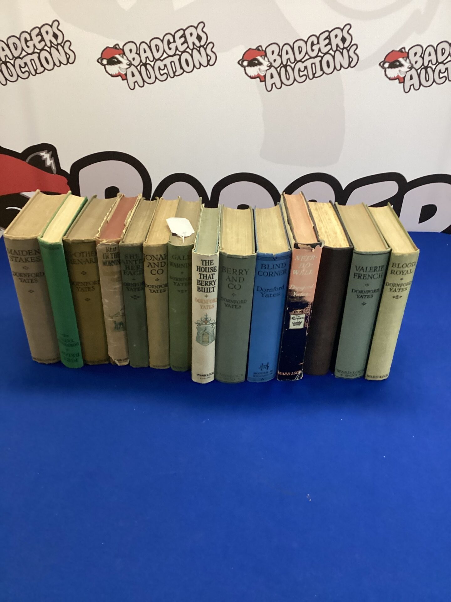 470 Dornford 58s books inc first editions