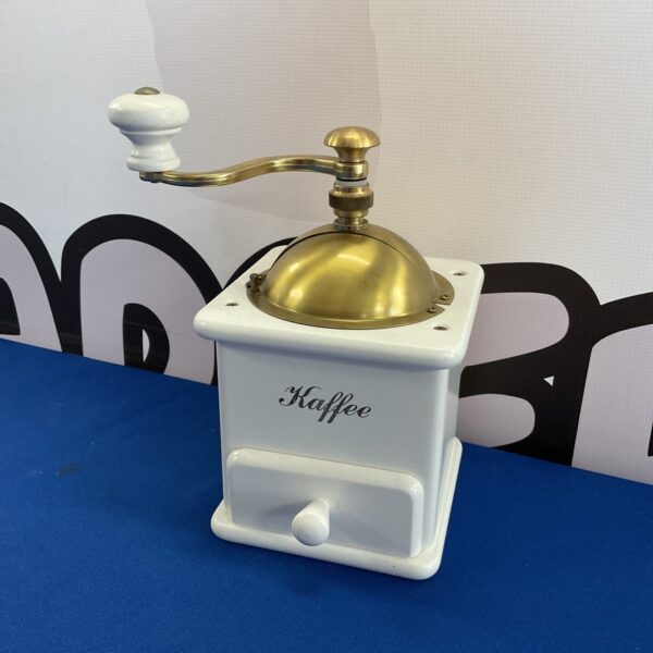 Vintage Zassenhaus coffee mill from West Germany, manual grinder.