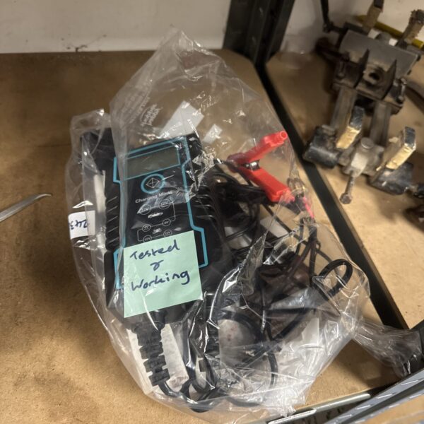 Ring 12v trickle charger for car and motorcycle battery maintenance.