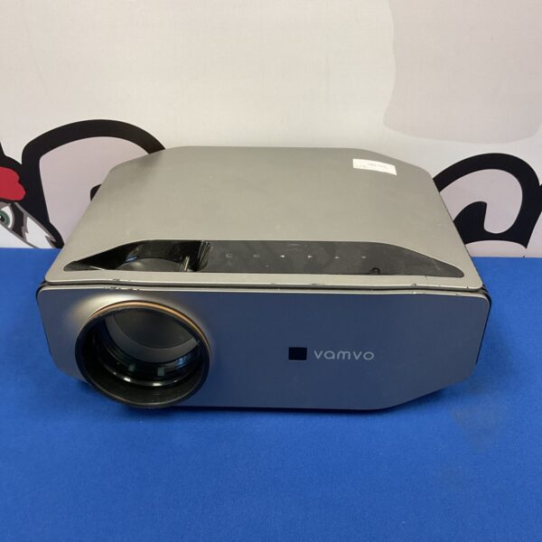 Vamvo HDMI projector for home theater and portable use.
