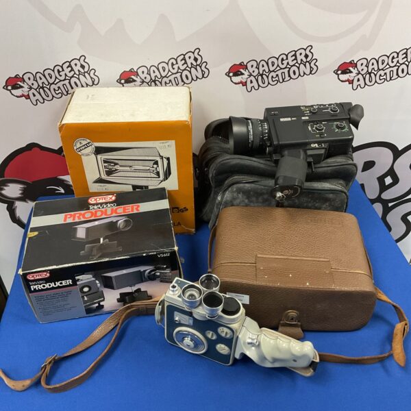 Vintage Eumig C3 cine film camera for collectors and film enthusiasts.
