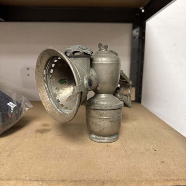 Vintage Lucas carbide motor vehicle lamp