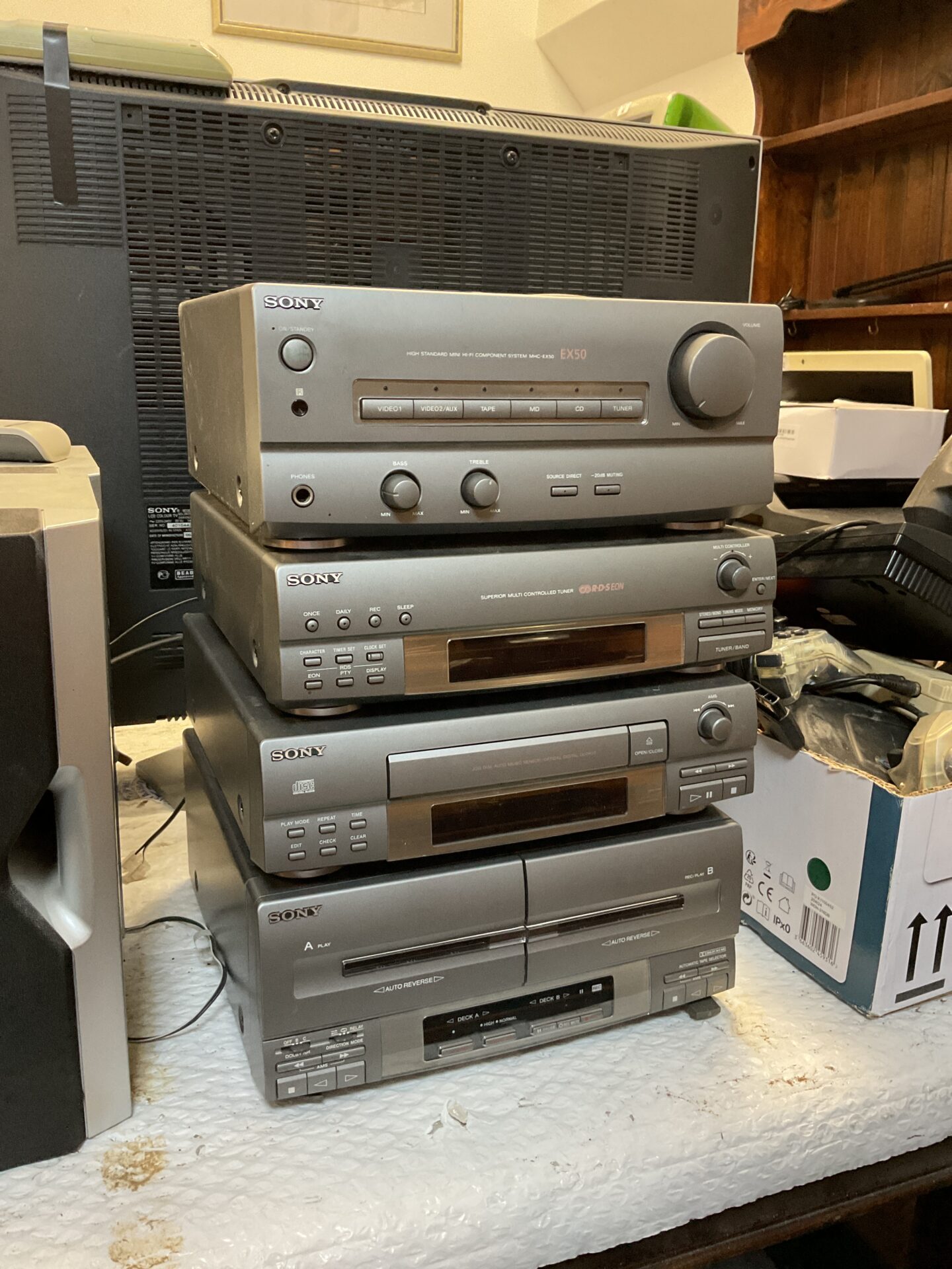 139 Sony ex50 hifi seperates system