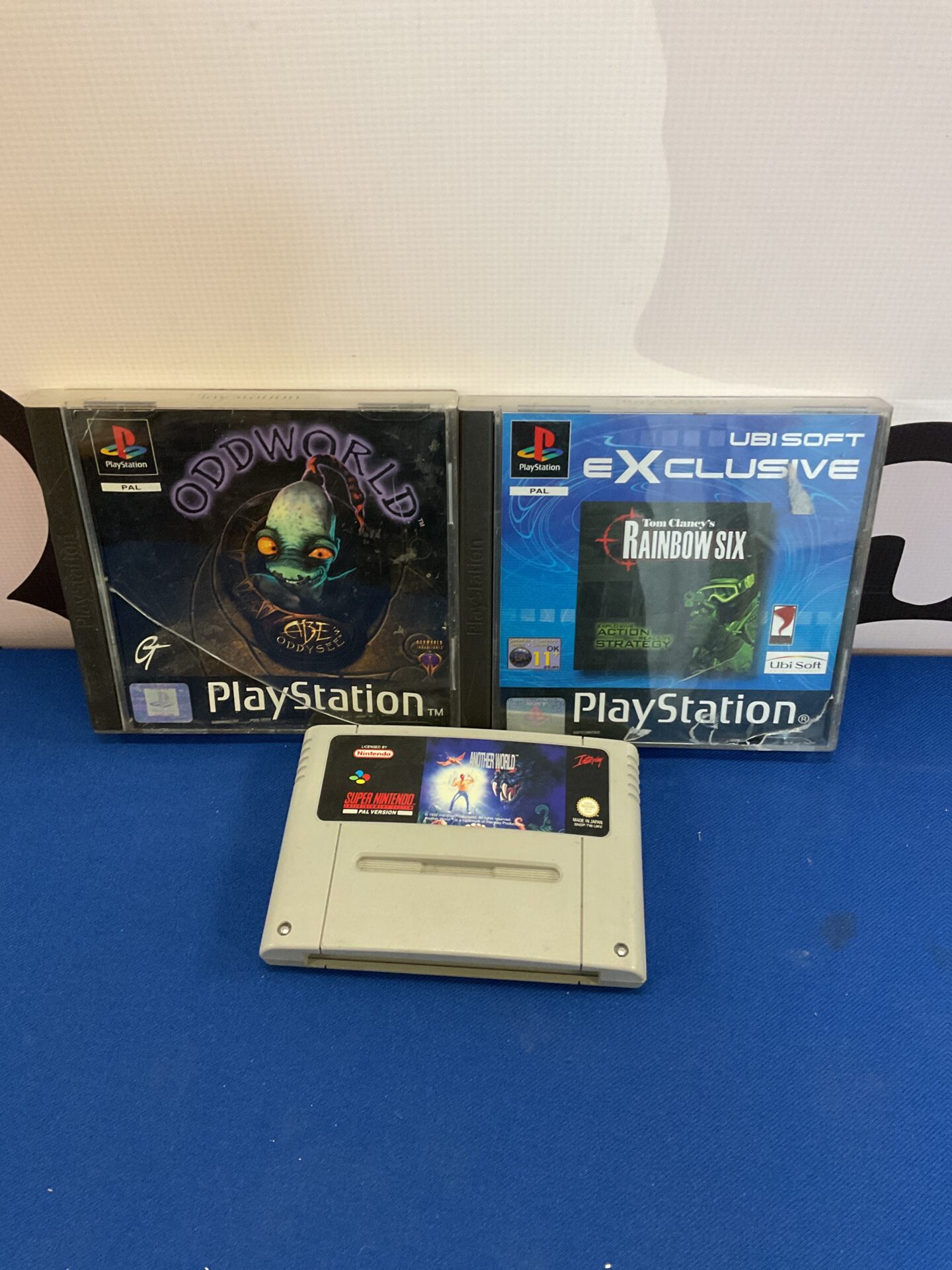 147 Two PlayStation games & another world on the super Nintendo snes