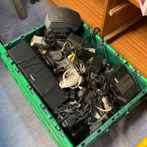 Mixed lot of electrical cables and electricals for projects.