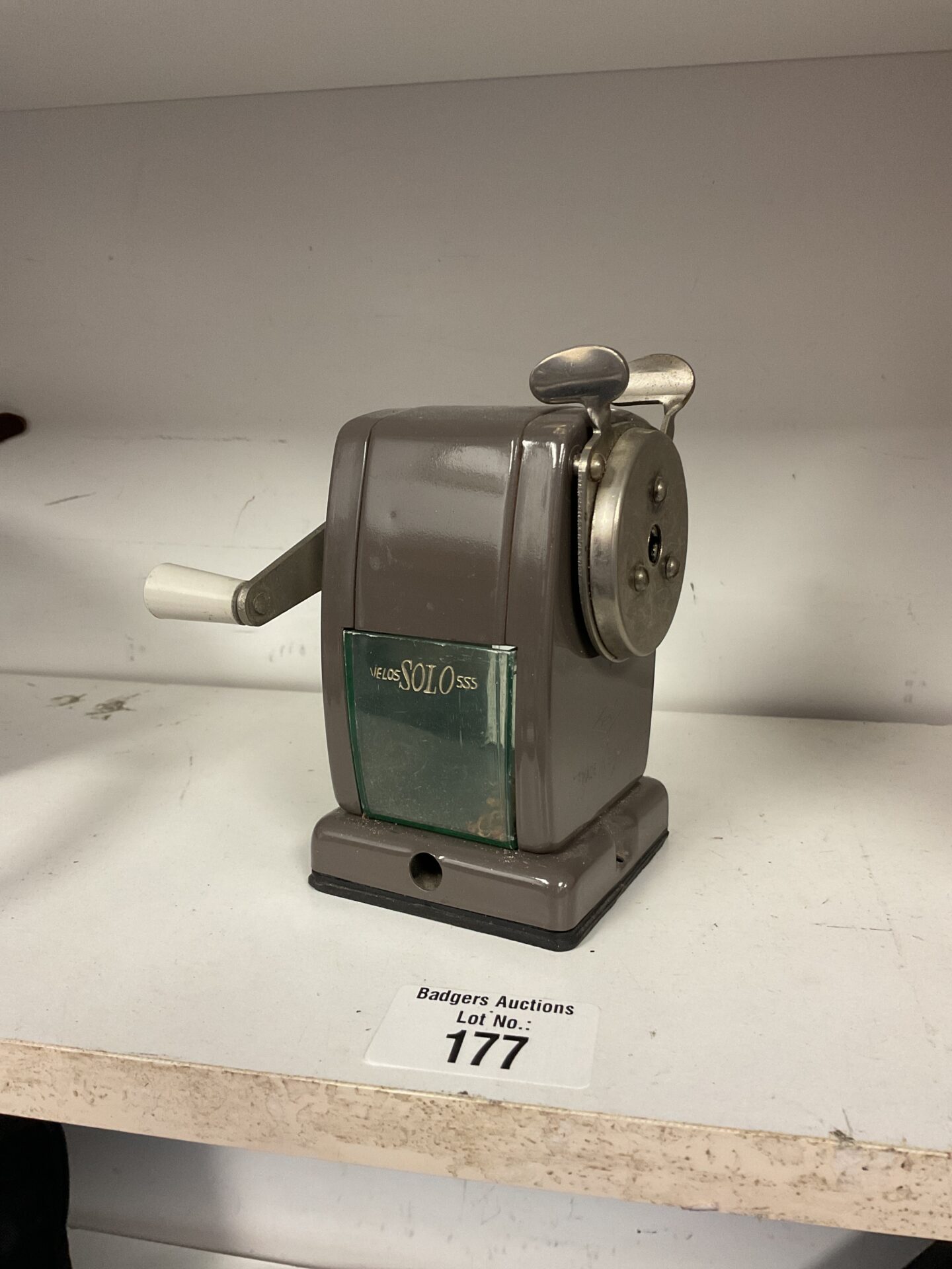 177 Retro velos solo pencil sharpener