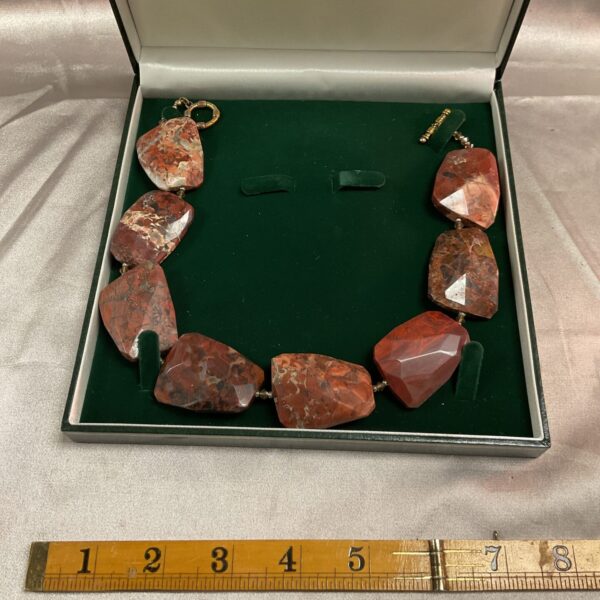 Ocean jasper chunky necklace