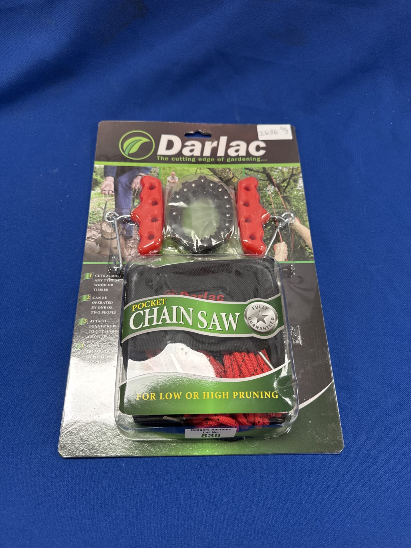 830 Darlac pocket chain saw
