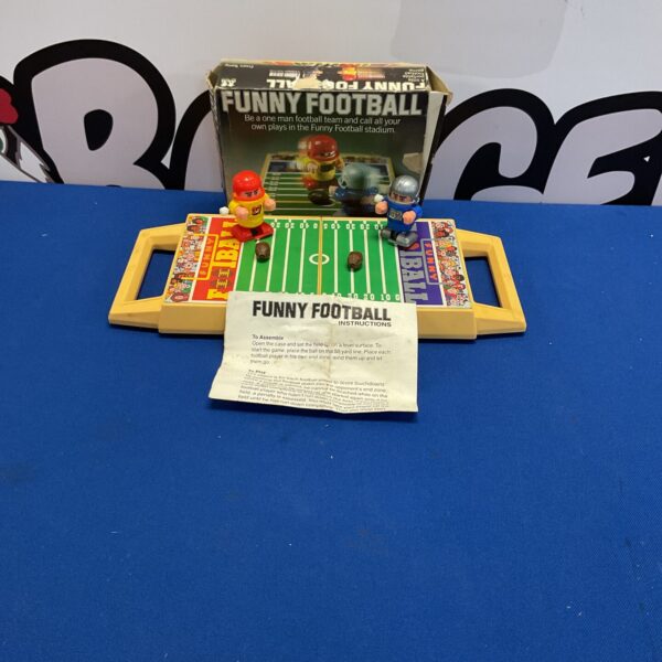 Vintage Tomy Funny Football game in original box.
