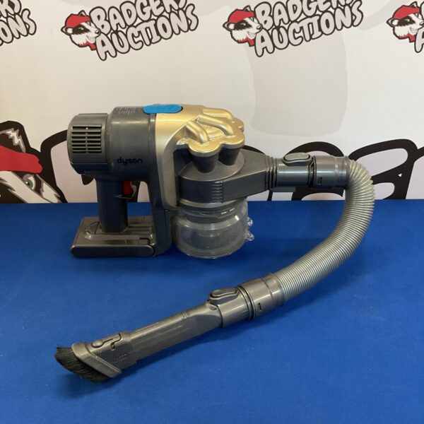Dyson DC16 cordless vacuum cleaner in used condition.