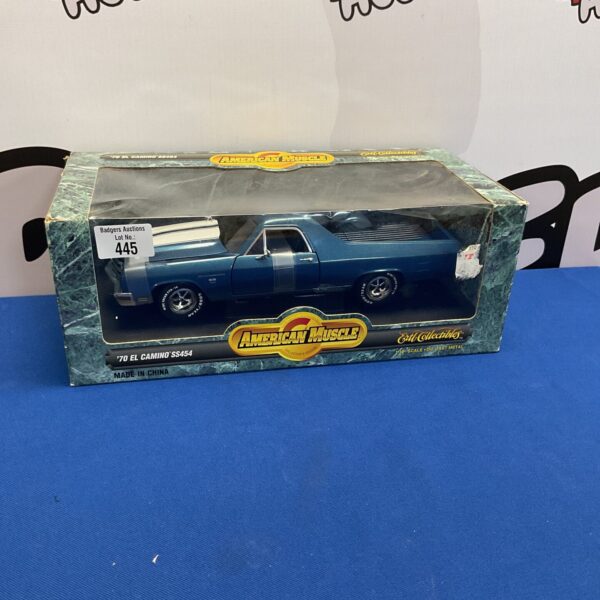 Ertl 1970 El Camino diecast model in original box.