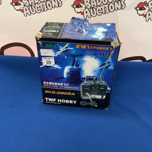 E sky ek2 0905A remote control helicopter, detailed model aircraft.