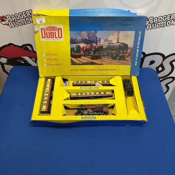 Vintage Hornby Dublo Torbay Express set 2020 in original box.